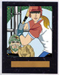 Softball Image Plaques N Series